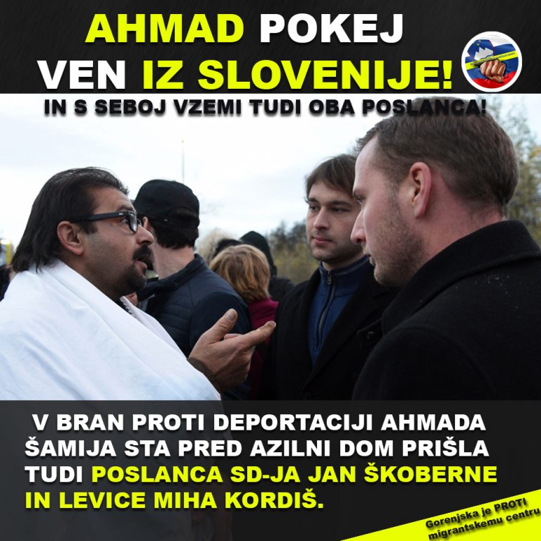 Ahmad pojdi ven iz Slovenije