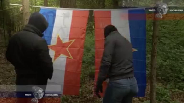 Ne le kresovi, gori naj tudi rdeča zvezda!