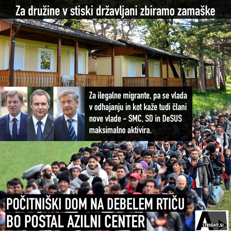 Počitniški dom na Debelem Rtiču bo postal azilni center