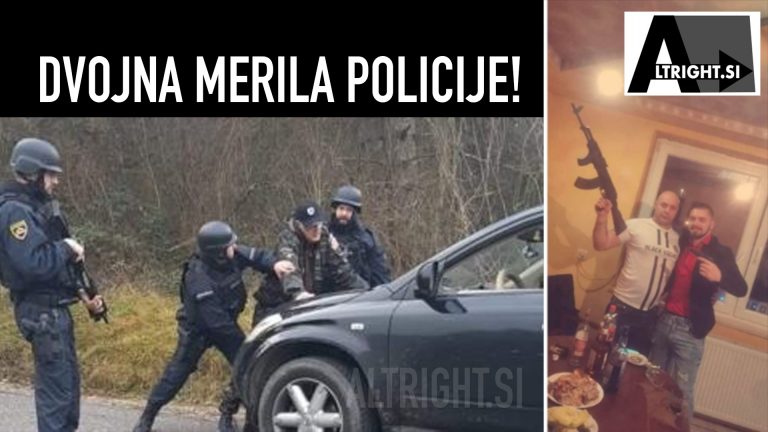 Dvojna merila policije – stroga za poštene državljane, za kriminalce pravil ni